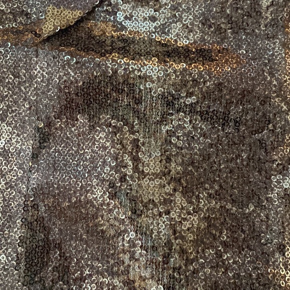 Gold and sequins Mini dress - Picture 9 of 11